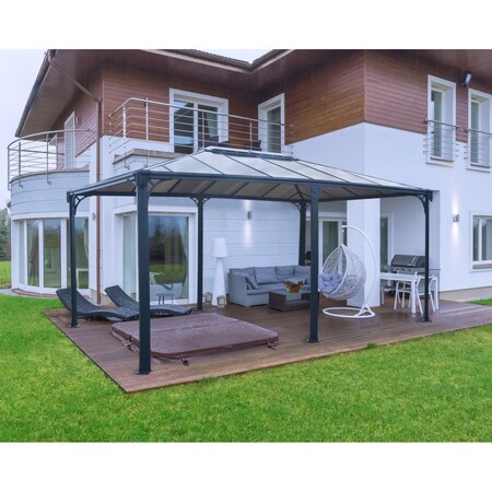 Palram - Canopia  Martinique 12 x 16 ft. Garden Gazebo HG9171